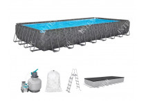 26784 Каркасный бассейн прямоугольный INTEX Rectangular Ultra Frame 3,00х1,75х0,80+фильтр-насос картр. 2006 л/ч